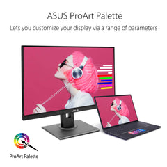 ASUS ProArt PA278QV Professionele monitor (voor beeldbewerking, WQHD, 100% sRGB, 75Hz, HDMI, DisplayPort, USB 3.0, Ergonomisch), 68,58 cm (27 inch) zwart