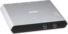 Aten US3310 2-Poorts USB-C Gen 1 Dock Switch - 4K HDMI & PD 3.0