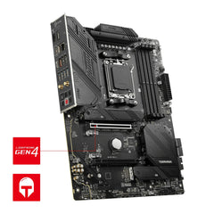 MSI 7D75-001R MPG B650 Tomahawk WiFi Micro ATX Motherboard - Supports AMD Ryzen 7000 CPUs, AM5-12 Duet Rail 80A VRM, DDR5 Memory Boost 6400+MHz/OC, 2 x PCIe 4.0 x 16, 2 x M. 2 Gen4, wi-fi 6 E
