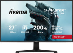 Iiyama G-Master G2771QS-B1 - 27 Inch QHD Gaming Monitor - 200Hz - Fast IPS