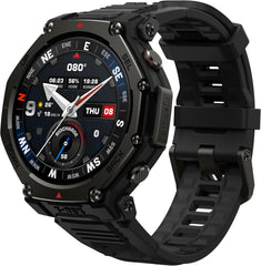 Amazfit T-Rex 3 Pro Outdoor Smartwatch 48mm, Saffier AMOLED-display, Ti-bezel, GPS, Offline-kaarten, 25 dagen batterij, Ingebouwde zaklamp, 10 ATM waterbestendig, 180+ sportmodi, voor Android & iPhone