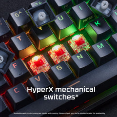 HYPERX Alloy Origins 65 - Mechanisch gametoetsenbord - HX rood (Amerikaanse qwerty)