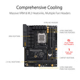 ASUS Carte mère TUF Gaming B650-PLUS (AMD,AM5, DDR5, ATX)