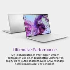 Dell XPS 16 9640 Laptop 16,3 inch OLED UHD+ Touch Display, Intel Evo Edition - Intel Core Ultra 9, NVIDIA GeForce RTX 4070 Graphics, 32 GB RAM, 1TB, Windows 11 Home, Fingerprint Reader, Duits
