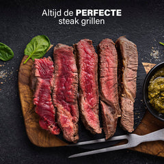 Princess Airfryer Grill, receptenboek en temperatuursensor, max. 265 °C, 4 programma's, 5,6 l, 1760 W