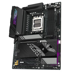 GIGABYTE X870E AORUS Elite WIFI7 moederbord, ondersteunt AMD Ryzen 9000 CPU, 16+2+2 fasen digitaal VRM, tot 8000MHz DDR5 (OC), 3 x PCIe 5.0, Wi-Fi 7, LAN 2.5 GbE, USB 4