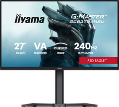 iiyama G-Master GCB2784HSU-B1 Red Eagle Curved Gaming Monitor - 27 inch - 240Hz - 0,7ms