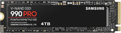Samsung 990 PRO 4TB NVMe M.2 SSD - PCIe 4.0 (7.450 MB/s)