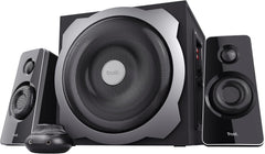 Trust Tytan 2.1 Speakerset met Houten Subwoofer - 60W RMS - Zwart