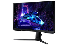 SAMSUNG LS24DG300EUXEN - Odyssey G3 24 inch Full HD Gaming Monitor (1920 x 1080, 16:9, 180Hz, 1ms, IPS-paneel, AMD FreeSync, Eye Saver Mode, Flicker Free), zwart, versie 2024