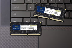 Timetec 32GB KIT(2x16GB) DDR4 3200MHz PC4-25600 Non-ECC Unbuffered 1.2V CL22 2Rx8 Double Grade 260 Pin SODIMM for AMD and Intel Gaming Laptop Notebook PC Computer Memory RAM Module Upgrade