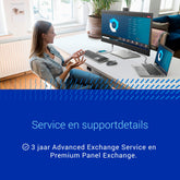Dell S2725DS 27" QHD (2560x1440) Monitor, 100Hz, IPS, 4ms, 99% sRGB, Hoogteverstelling, Ingebouwde Luidsprekers, DisplayPort, 2x HDMI, 3 Jaar Garantie, Wit