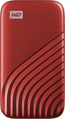 WD My Passport Externe SSD 2 TB - USB 3.2 Gen 2 (1050 MB/s) - Rood