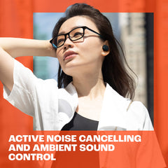 JBL Tune Buds - True Wireless Noise Cancelling oordopjes (blauw), klein, JBLTBUDSBLUAM