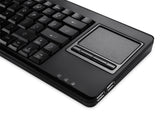 Perixx PERIBOARD-515 H Plus Keyboard met touchpad (QWERTY US lay-out) - bekabelde USB-connector met 2 x USB-hub - geschikt voor professioneel of industrieel gebruik