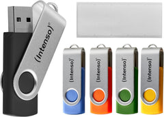 Intenso Basic Line USB 2.0 Flashdrive 16GB - Multipack (5 stuks)