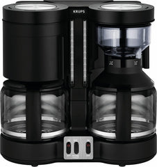 Krups Duothek Plus KM850811 Dubbel Koffiezetapparaat - Zwart