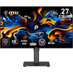 MSI PRO MAX 271UPX12G - 27 inch 4K QD-OLED Monitor (120Hz, USB-C)