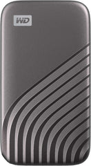 WD My Passport SSD 4 TB - Externe NVMe SSD - USB-C - Grijs