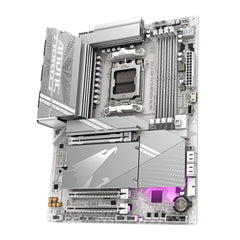 GIGABYTE X870 AORUS ELITE WIFI7 ICE Motherboard - Supports AMD Ryzen 9000 CPUs, 16+2+2 Phase Digital VRM, up to 8000MHz DDR5 (OC), 3xPCIe 5.0, Wi-Fi 7, 2.5GbE LAN, USB 4