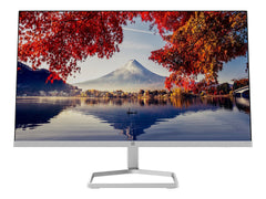 HP M24f Monitor - 24 inch scherm, Full HD IPS-display, 75Hz, 5ms reactietijd, VGA, HDMI, zilver/zwart