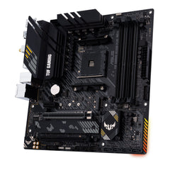 ASUS TUF Gaming B550M-PLUS WiFi II moederbord socket Ryzen AM4 (AMD B550, mATX, PCIe 4.0, dual M.2, WiFi6, SATA 6 Gbit/s, Aura Sync)