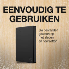 Seagate Portable Amazon Special Edition, 1 TB, Draagbare Externe Harde Schijf, Zwart, 2,5", USB 3.0, PC, Laptop, 2 jaar Rescue Services (STGX1000400)