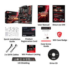 Msi 7B86-016R B450 Gaming Plus Max Moederbord
