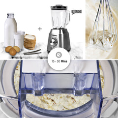 Duronic IM540 - Krachtige IJs-machine voor Sorbet en Yoghurtijs Thuis