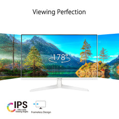 ASUS Eye Care VY249HF-W - 24 inch Full HD Monitor - 100 Hz, 1ms MPRT, AdaptiveSync - IPS Panel, Vesa 100x100, 16:9, 1920x1080, HDMI, Wit