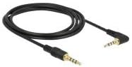 DeLOCK 85613 Jack Kabel - 3.5 mm 4-Pin Mannelijk naar Haaks - 2m