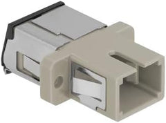 DeLOCK 86889 Glasvezel Koppeling SC Simplex naar SC Simplex - Multimode Beige