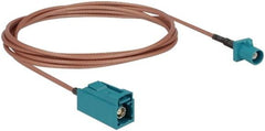 DeLOCK 89659 FAKRA Z Coaxkabel - RG-316, M/V, 1.8m, Bruin