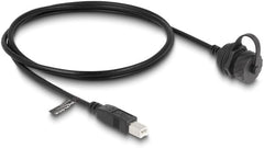 DeLOCK 88011 USB 2.0 Kabel - USB-A naar USB-B - 1 meter - Zwart