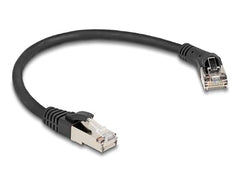 DeLOCK 80626 Cat8.1 S/FTP Netwerkkabel - 0,25 m - Zwart