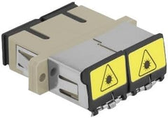 DeLOCK 86894 Glasvezel Koppeling - SC Duplex naar SC Duplex Multimode - Beige