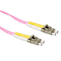 ACT RL9710 Glasvezel Patchkabel OM4 LC-LC Duplex 50/125µm - 10 meter