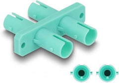 DeLOCK 87936 fibre optic adapter ST/ST 1 pc(s) Aqua colour