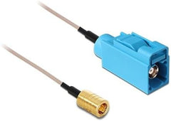Delock 88671 coaxkabel zwart