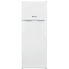 Smeg FD14EW Koelkast met twee deuren, vrijstaand, statisch, wit, energie-efficiëntieklasse E