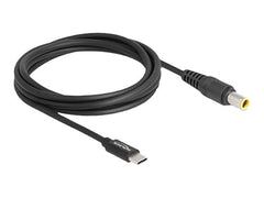 Delock Notebook Oplaadkabel - USB-C naar IBM 7,9 x 5,5 mm - Zwart