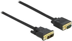 DeLOCK 86749 DVI (12+5) naar VGA Kabel Mannelijk - 2 meter