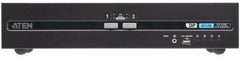 ATEN CS1142DP4C 2-Poorts 4K DisplayPort Dual Display Secure KVM Switch met CAC