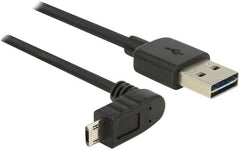 DeLOCK 83857 USB-A naar Micro-USB Kabel - Haaks - 3 Meter