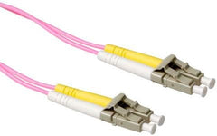 ACT RL9705 Glasvezel Patchkabel LC-LC OM4 Duplex - 5 meter