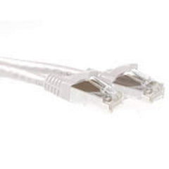 ACT CAT6A S/FTP Snagless Netwerkkabel - 10 Meter - Wit