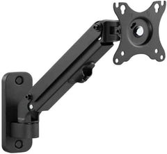 Gembird MA-WA1-01 Draaibare TV- & Monitor Muurbeugel - 17 tot 27 inch - VESA - Zwart