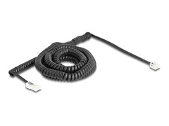 DeLOCK Telefoonkabel RJ11 naar RJ45 - 10 meter - Zwart