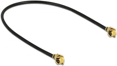 DeLOCK 89607 Coaxkabel MHF I naar MHF I - 0,5 meter - Zwart