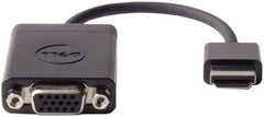Dell 470-ABZX HDMI naar VGA Video Kabeladapter - Zwart